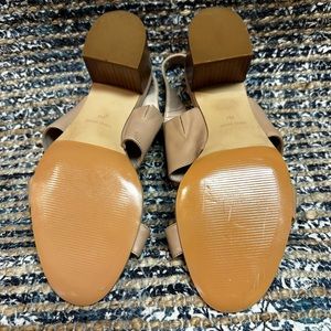 New - Nine West - cocoa soft leather upper -